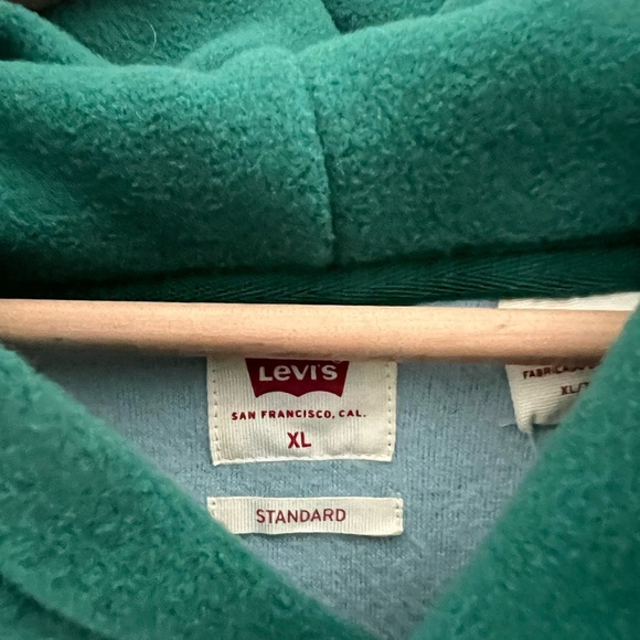 LEVIS | Pull Over Hoodie Fleece Sweater - Picture 5 of 12